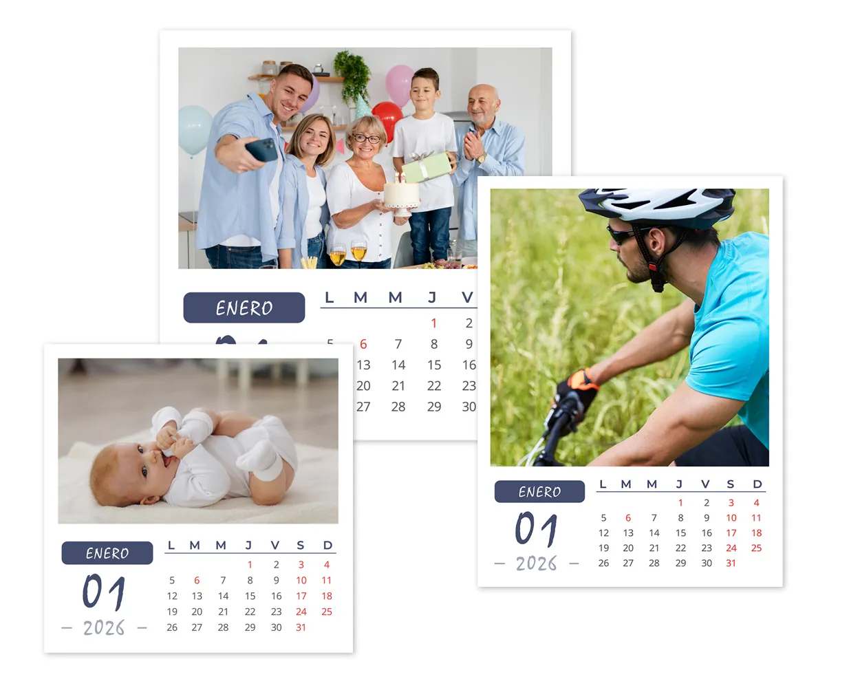 Calendario Buzón Azul