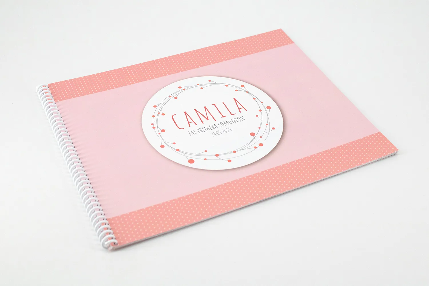 Libro de Firmas Rosa