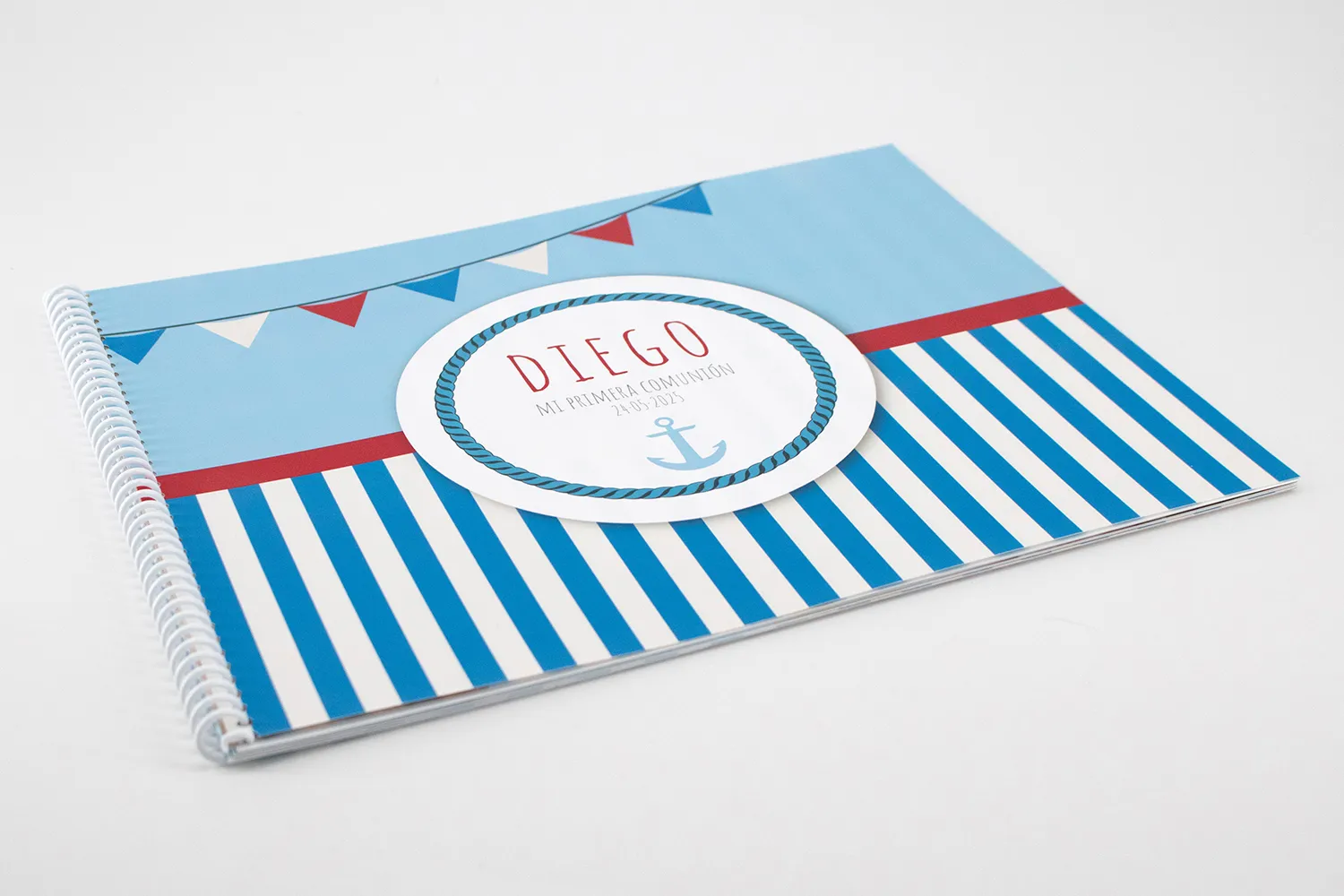 Libro de Firmas Azul