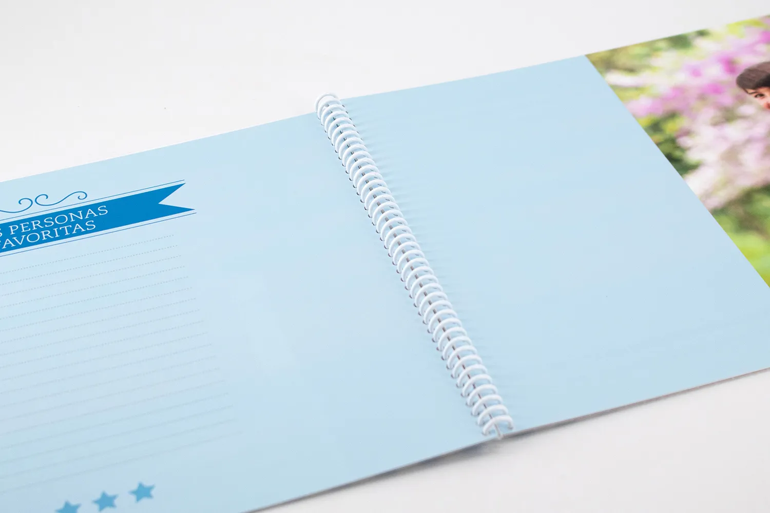 Libro de Firmas Azul