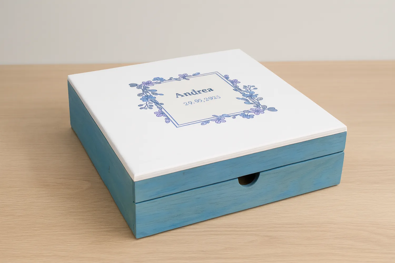 Caja de Madera Doble