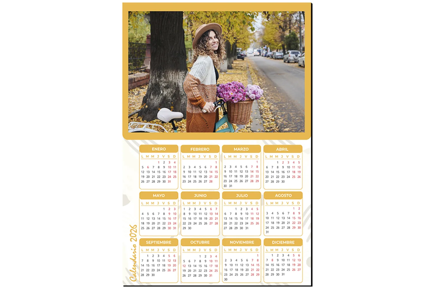 Calendario Anual Imantado